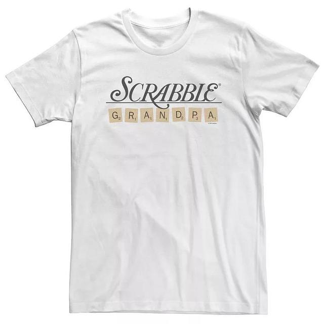 Big & Tall Scrabble Grandpa Tiles Tee, Mens Product Image