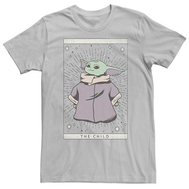 Mens Star Wars The Mandalorian The Child Tarot Card Tee Product Image