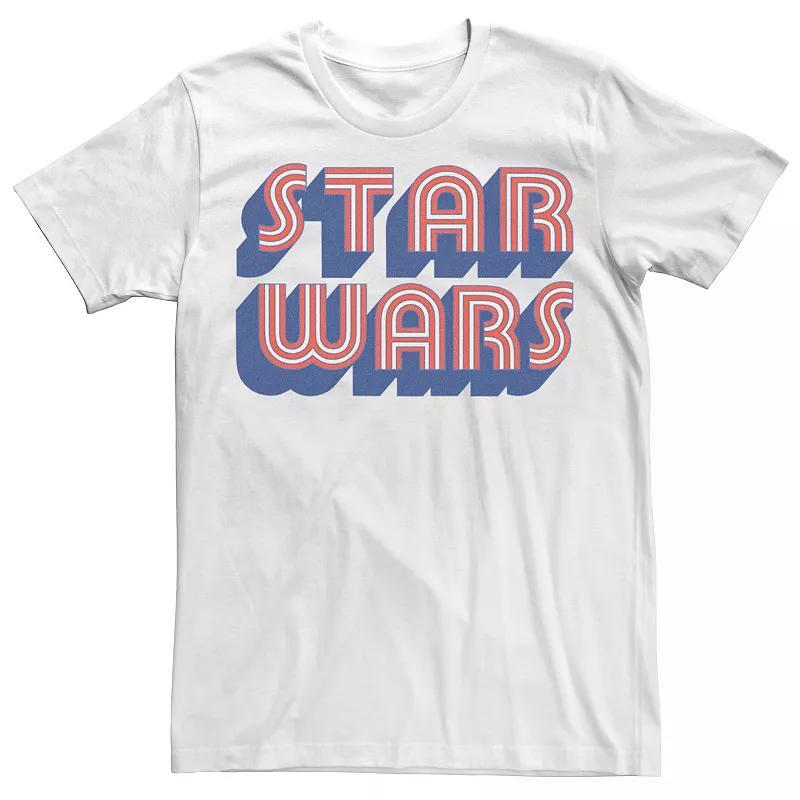 Mens Star Wars Stars And Stripes Tee Product Image