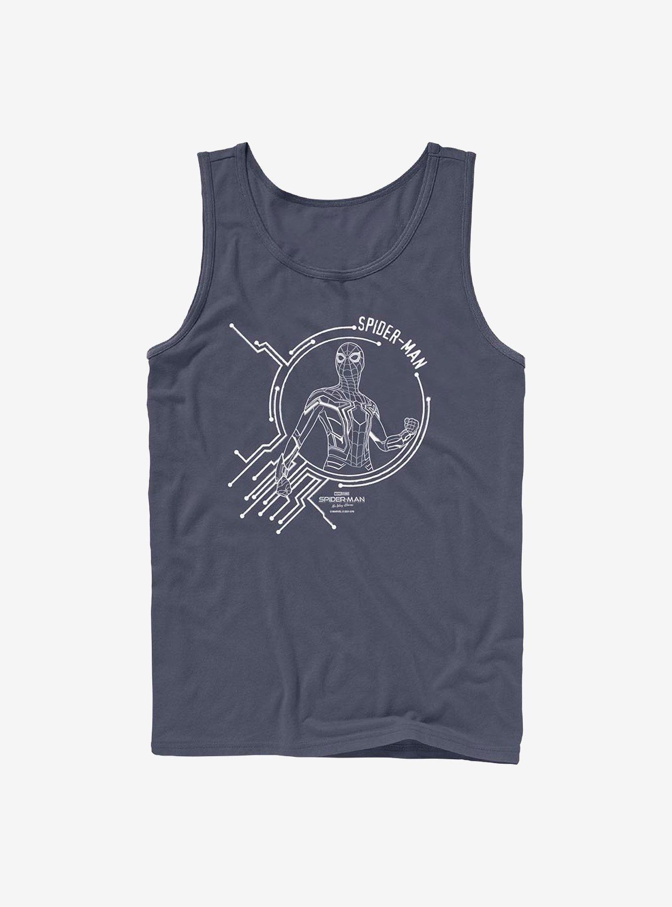 Marvel Spider-Man White Tech Tank Product Image