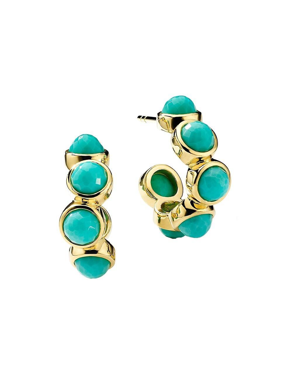 Ippolita Lollipop 18K Bubble Tiny Hoop Earrings Product Image