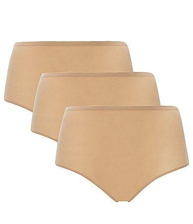 Chantelle Lingerie Soft Stretch 3-Pack High Waist Briefs Product Image