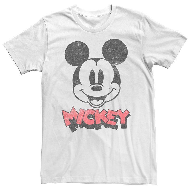 Disneys Mickey And Friends Mickey Mens Big Face Logo Tee Product Image