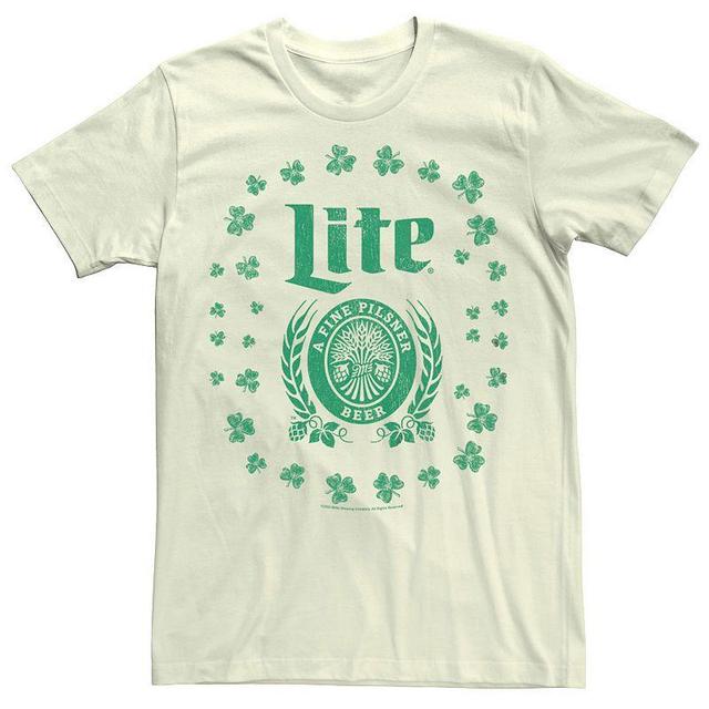 Mens Miller Lite Shamrock Crest Tee Product Image