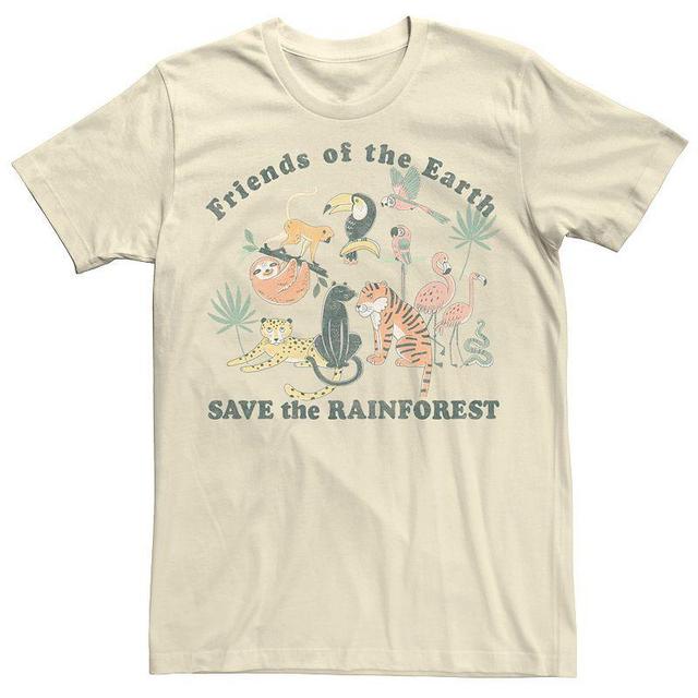 Mens Fifth Sun Save The Rainforest Animal Tee Product Image