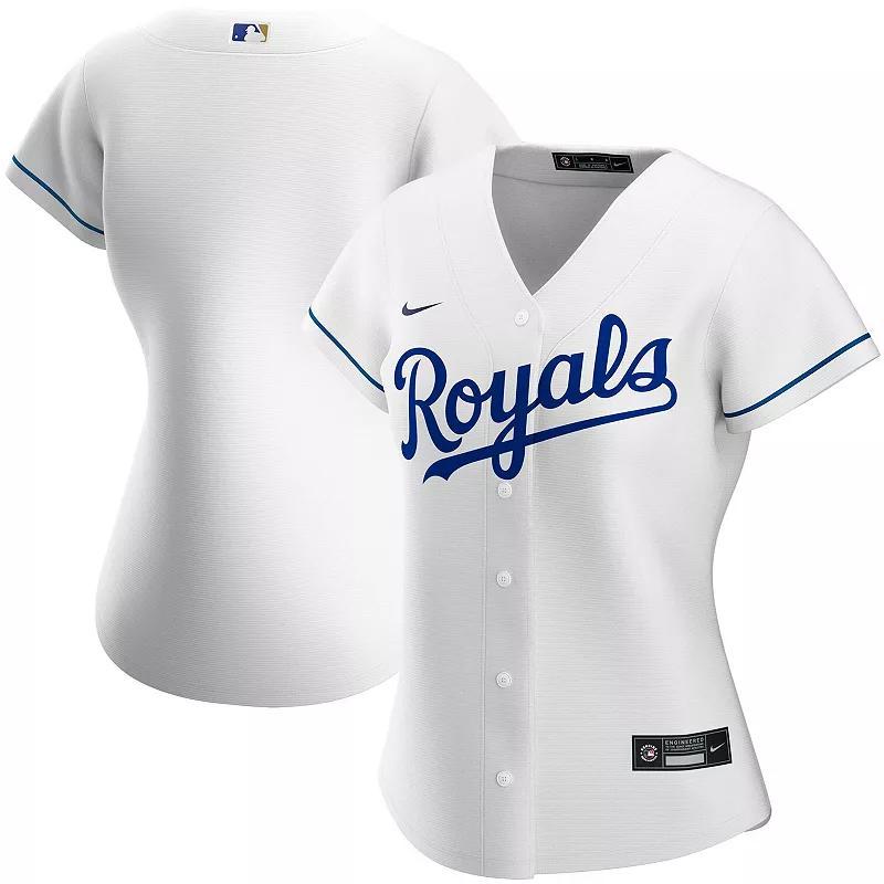 Womens Nike Kansas City Royals Home Replica Team Jersey Product Image