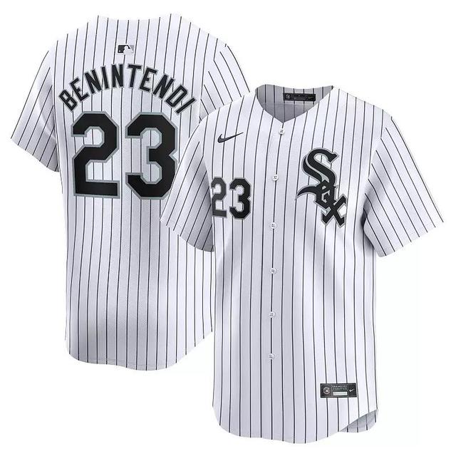 Mens Nike Andrew Benintendi Chicago Sox Home Limited Player Jersey Product Image