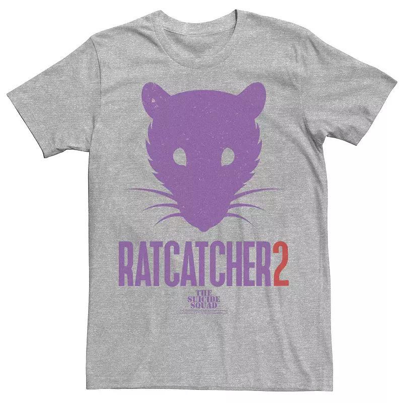 Mens The Suicide Squad Ratcatcher 2 Logo Tee Athletic Grey Product Image