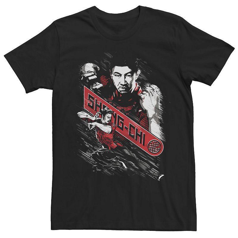 Big & Tall Marvel Shang-Chi Fists Poster Tee, Mens Product Image