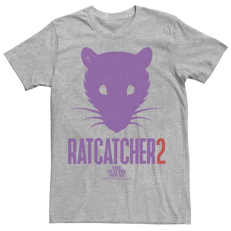 Mens The Suicide Squad Ratcatcher 2 Logo Tee Athletic Grey Product Image