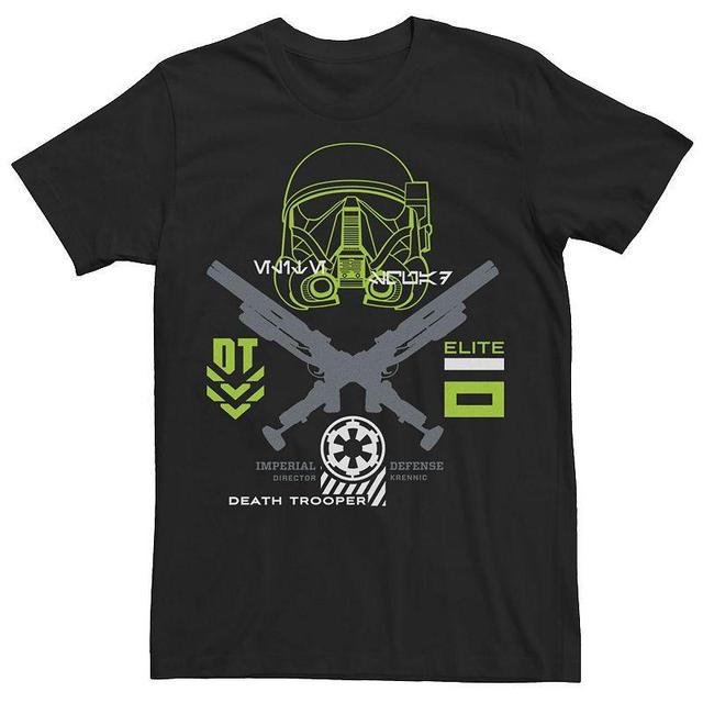 Mens Star Wars Rogue One Death Trooper Imperial Defense Tee Product Image