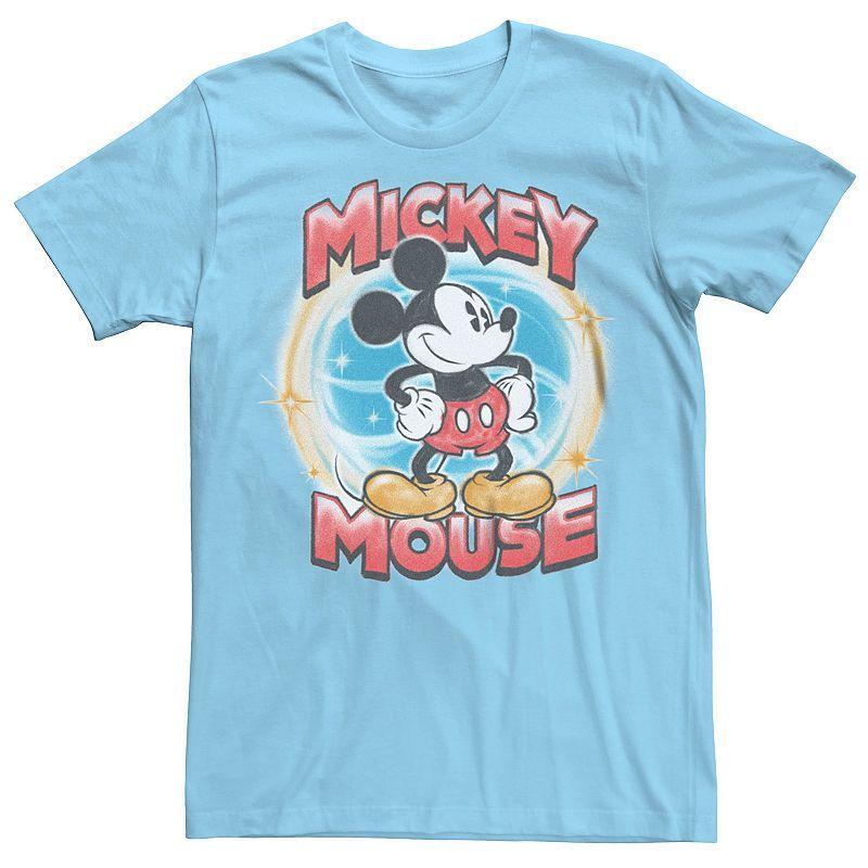 Mens Disneys Mickey Mouse Classic Airbrush Draw Tee Product Image