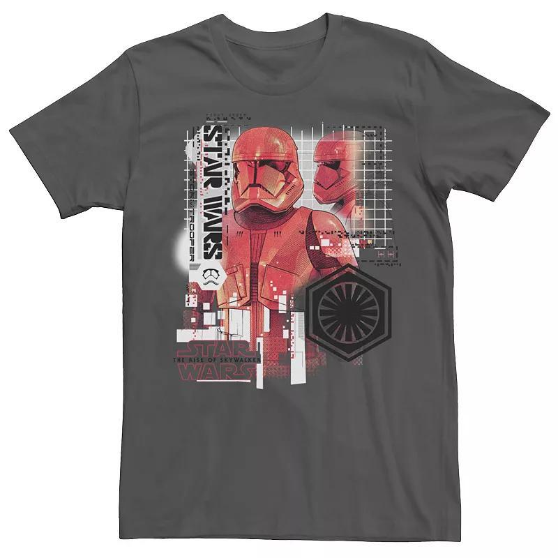 Mens Star Wars Red Trooper Schematic Tee Product Image