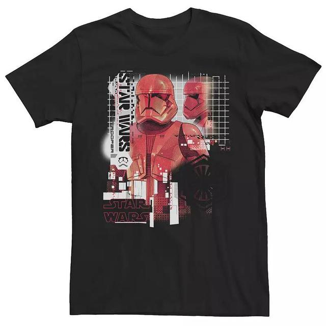 Mens Star Wars Red Trooper Schematic Tee Product Image