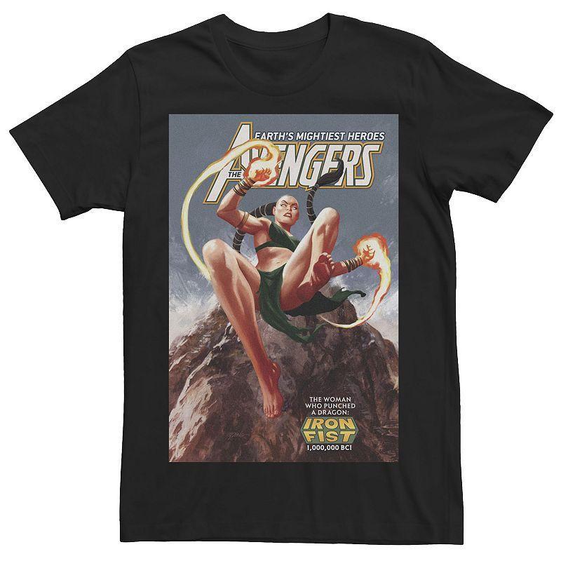 Mens Marvel Comixology Iron Fist 1,000,000 BC Comic Cover Graphic Tee Product Image