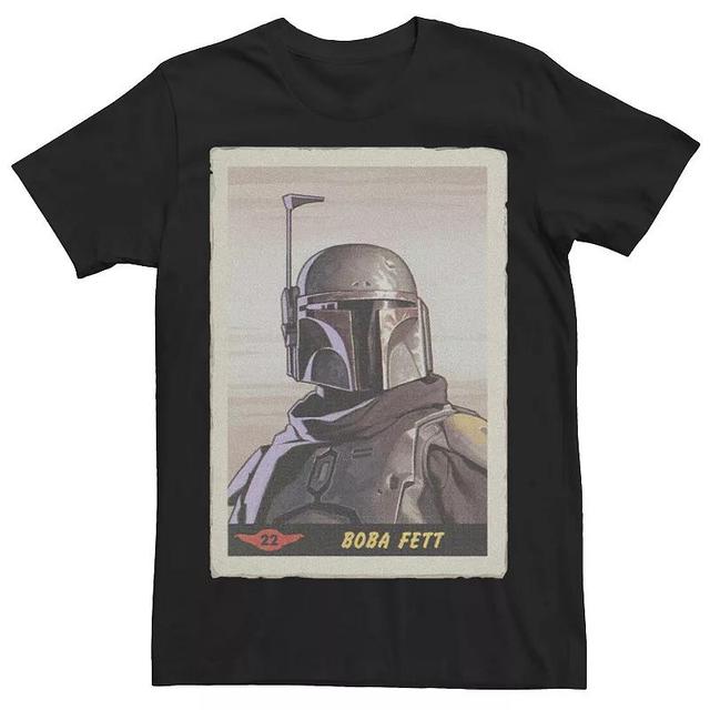 Mens Star Wars Boba Fett Card Tee Product Image