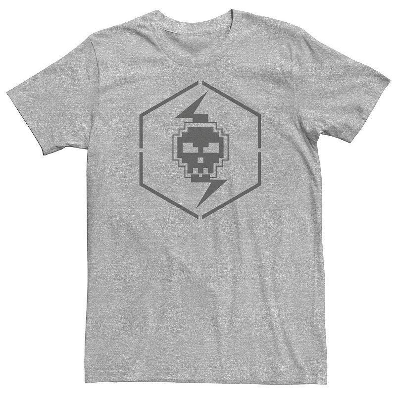 Big & Tall Star Wars: The Bad Batch 8-Bit Style Logo Tee, Mens Athletic Grey Product Image