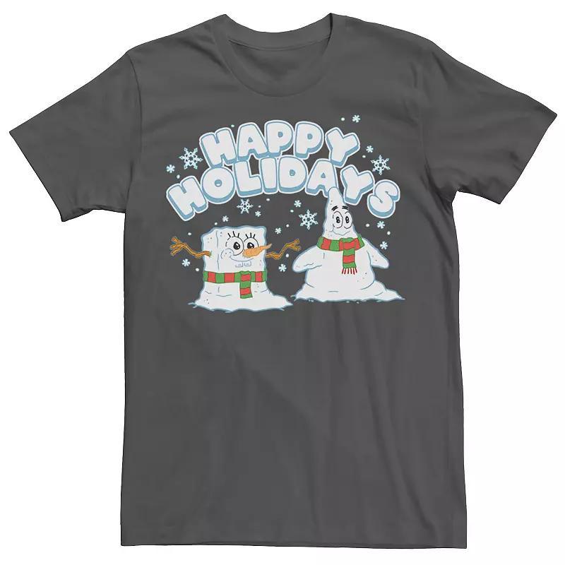 Mens Spongebob Squarepants Patrick Snowmen Tee Product Image