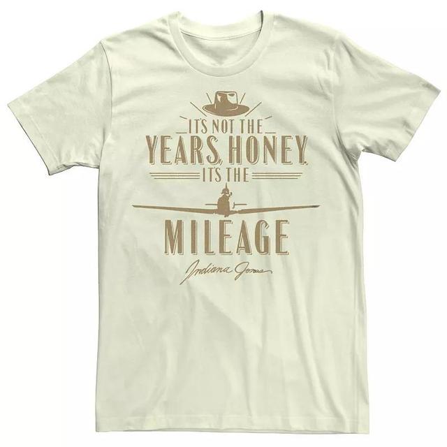 Mens Indiana Jones Its Not the Years Honey Golden Quote Graphic Tee Product Image