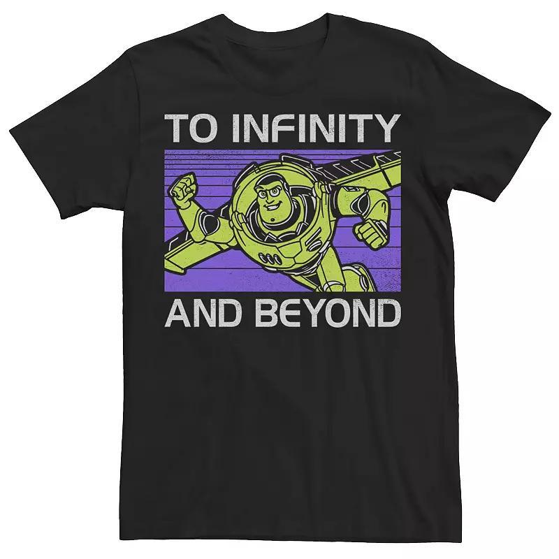 Mens Disney Pixar Toy Story Buzz Lightyear To Infinity And Beyond Tee, Mens Product Image