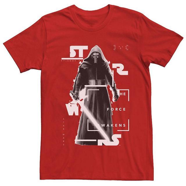 Mens Star Wars The Force Awakens Kylo Ren Fragment Portrait Tee Product Image