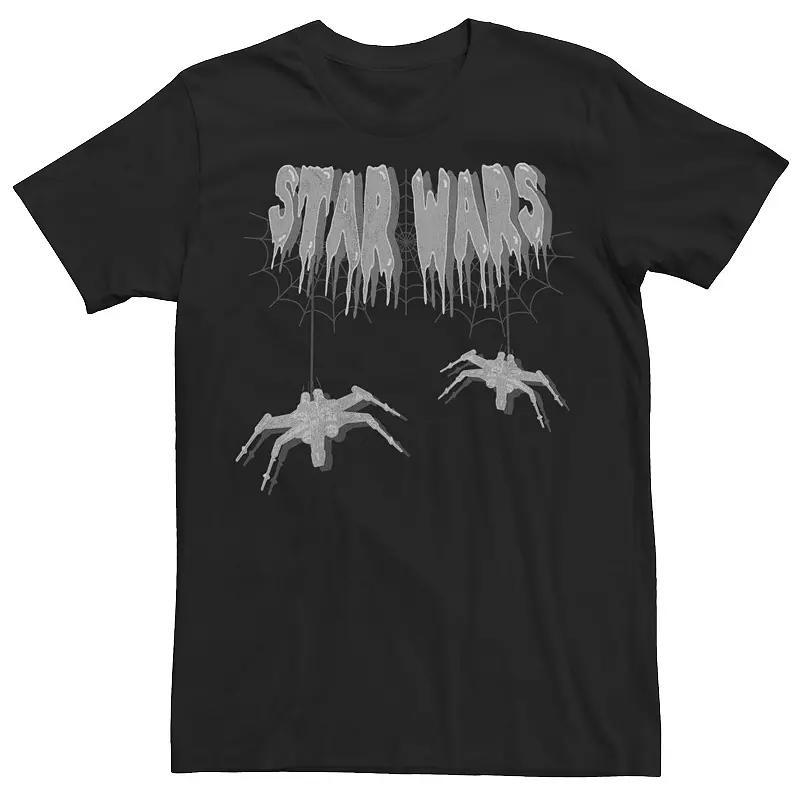 Mens Star Wars X-Wing Spiders Graphic Tee Product Image