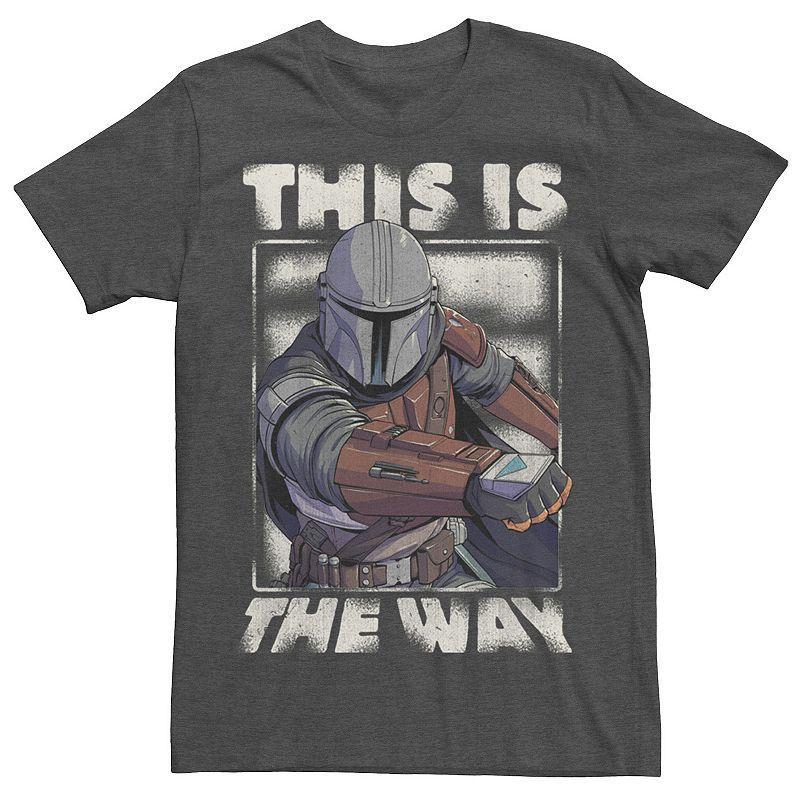 Mens Star Wars The Mandalorian This Is The Way Portrait Tee Product Image