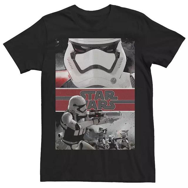 Mens Star Wars Stormtrooper Collage Poster Graphic Tee Product Image