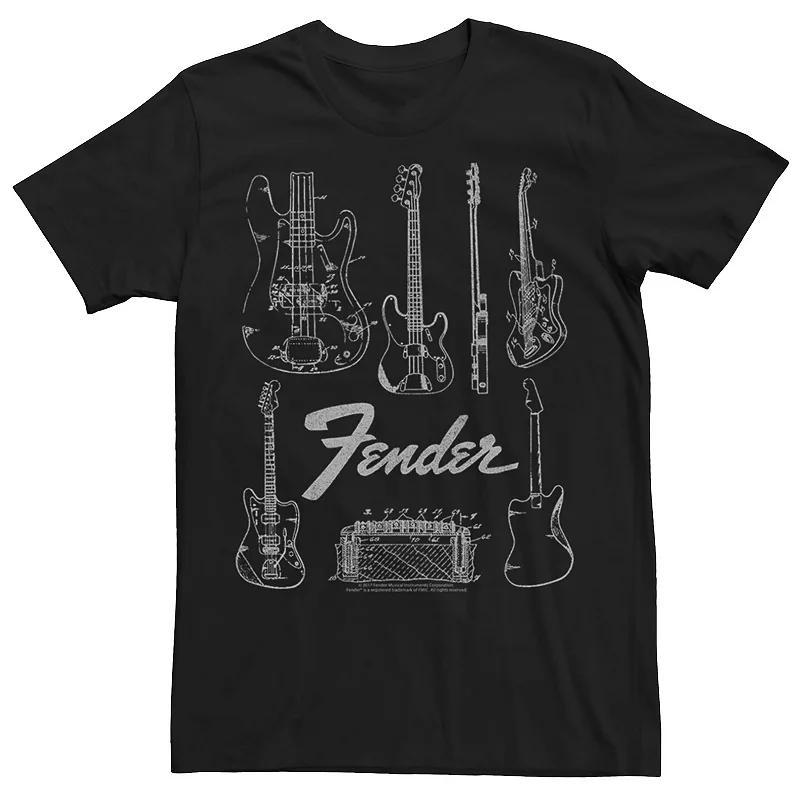 Mens Fender Guitars & Amp Logo Tee Product Image