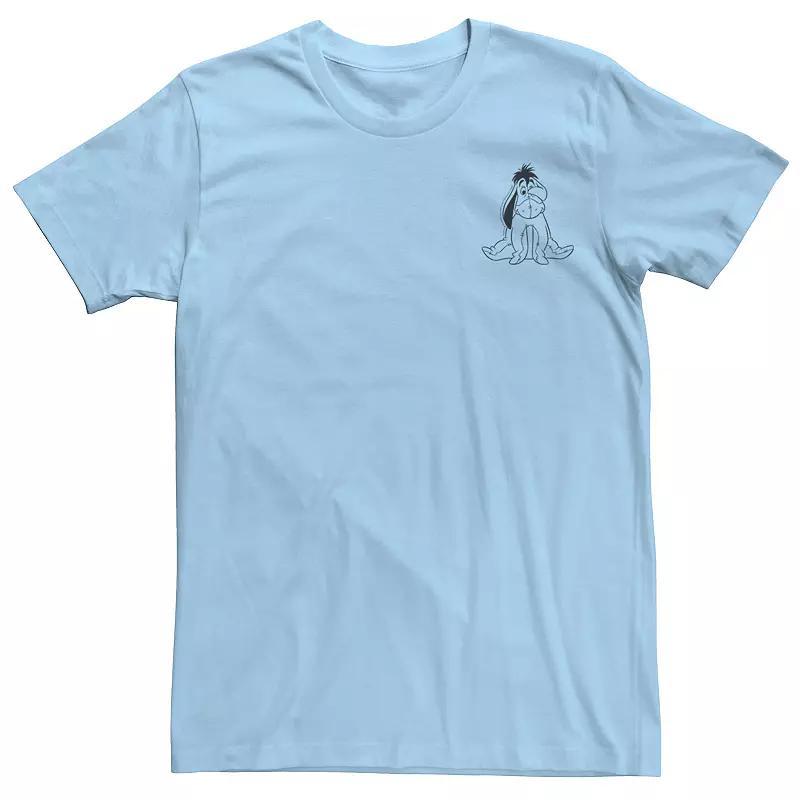 Mens Gremlins Gizmo Pocket Tee Light Blue Product Image