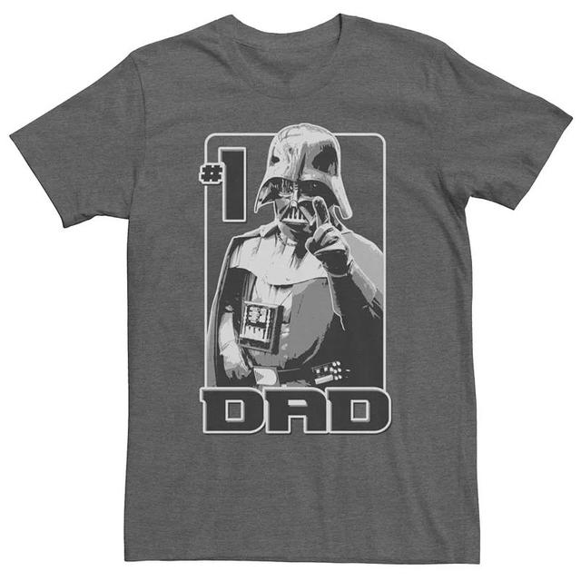 Mens Star Wars Darth Vader Number One Dad Tee Product Image