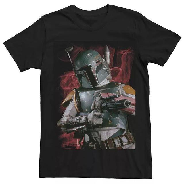 Mens Star Wars Boba Fett Smokey Portrait Tee Product Image