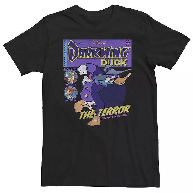 Big & Tall Disney Darkwing Duck Comic Cover Tee, Mens Product Image