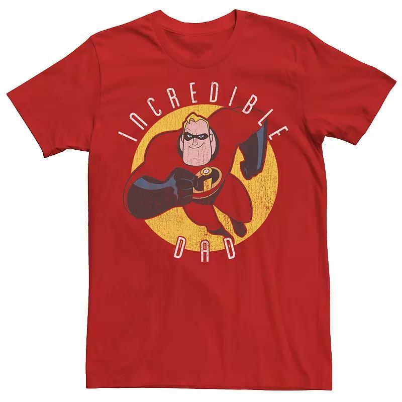 Mens Disney / Pixar The Incredibles Mr. Incredible Dad Tee Product Image