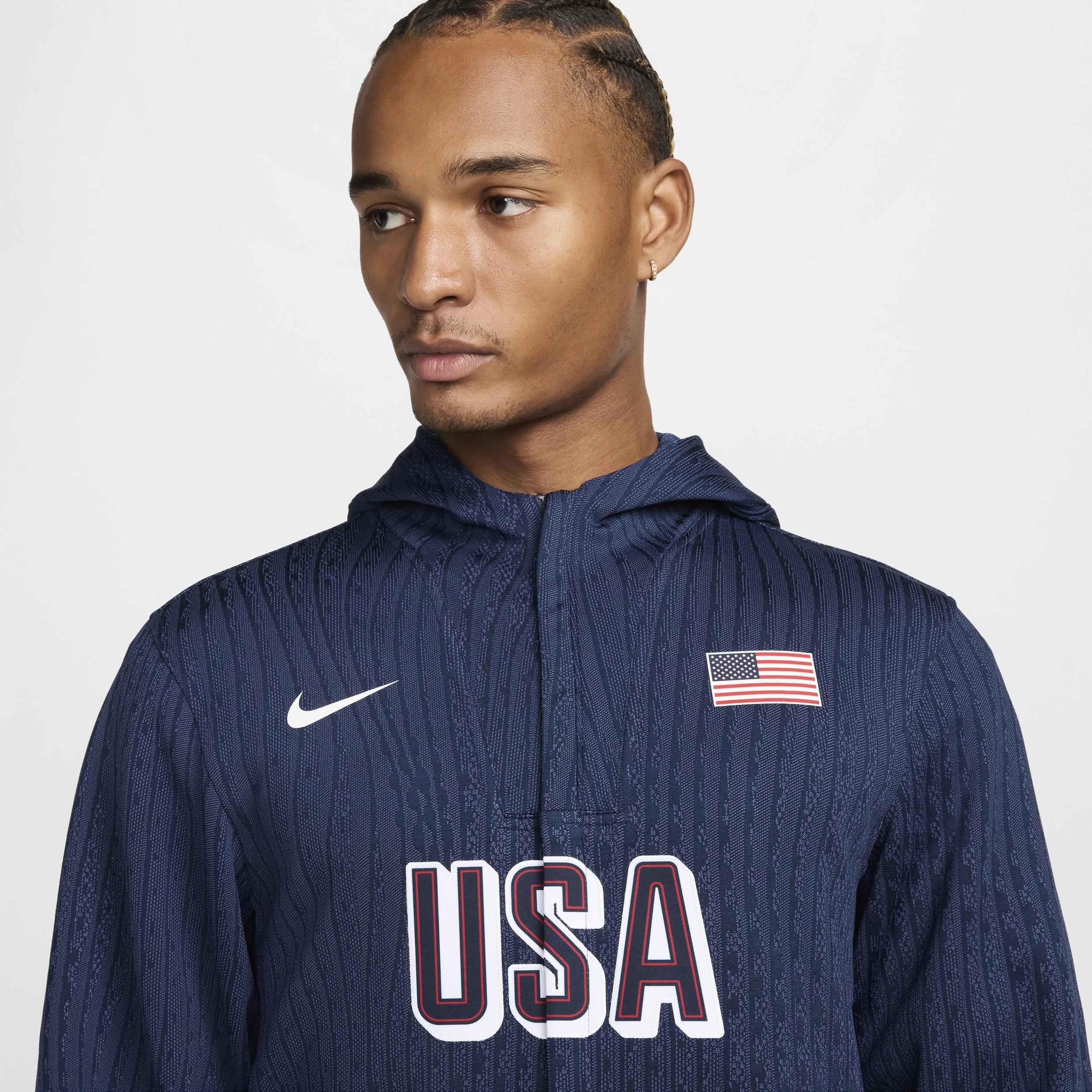 USA Nike Mens Dri-FIT ADV Basketball Game Jacket Product Image