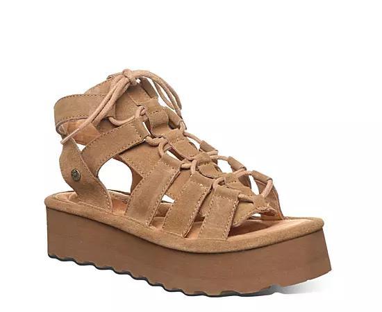 Bearpaw Elevation Womens Platform Gladiator Sandals Product Image