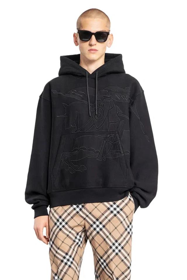 Man Black Sweatshirts Product Image