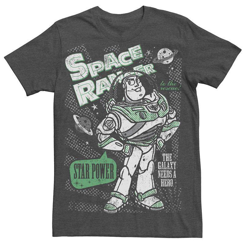 Mens Disney / Pixars Toy Story Buzz Lightyear Retro Space Ranger Tee Product Image