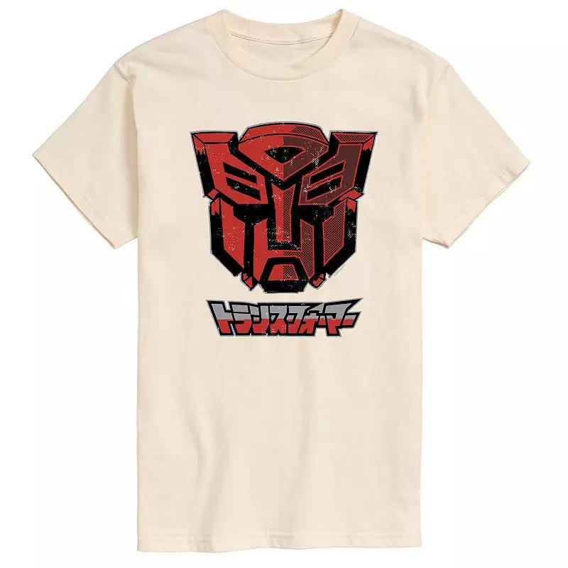 Mens Transformers Autobot Comic Style Graphic Tee Product Image