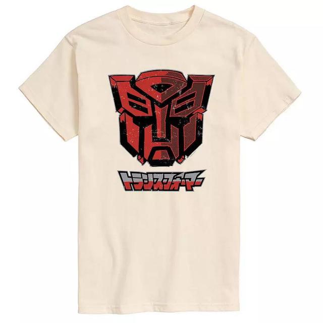 Mens Transformers Autobot Comic Style Graphic Tee Product Image