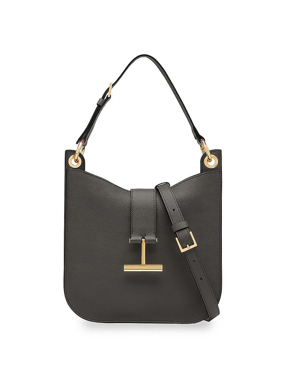 Tara Small Hobo Crossbody in Grained Leather Product Image