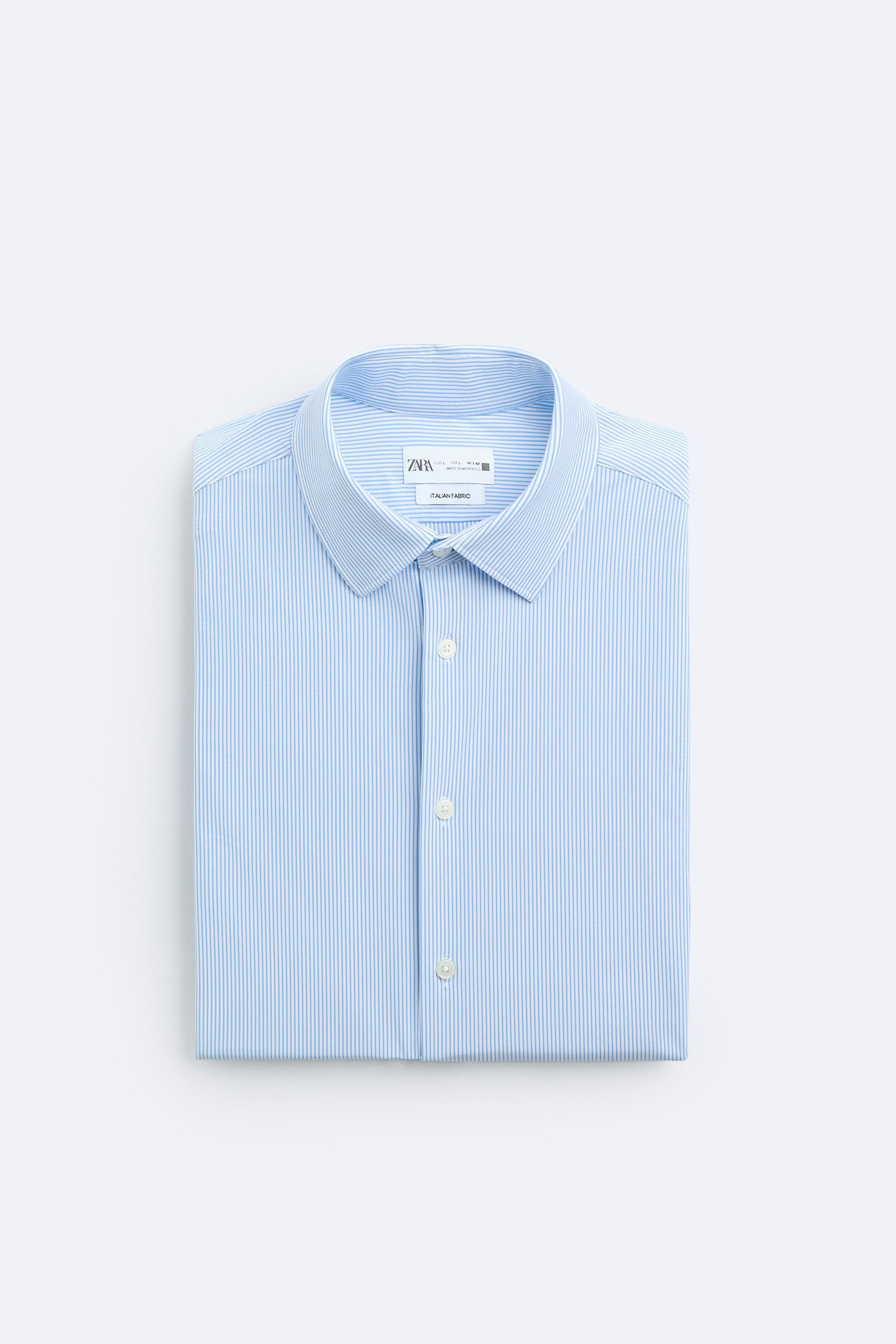 STRIPED STRETCH SHIRT Product Image