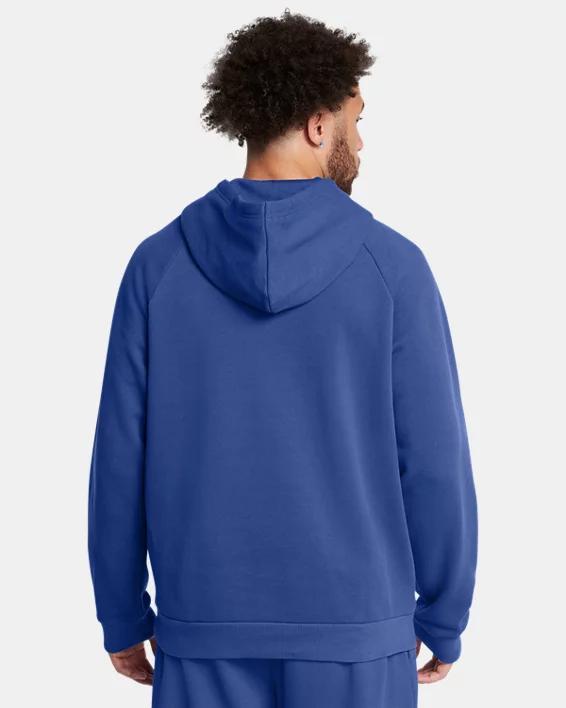 Men's UA Rival Fleece Textured Sliced 'N Diced Hoodie Product Image