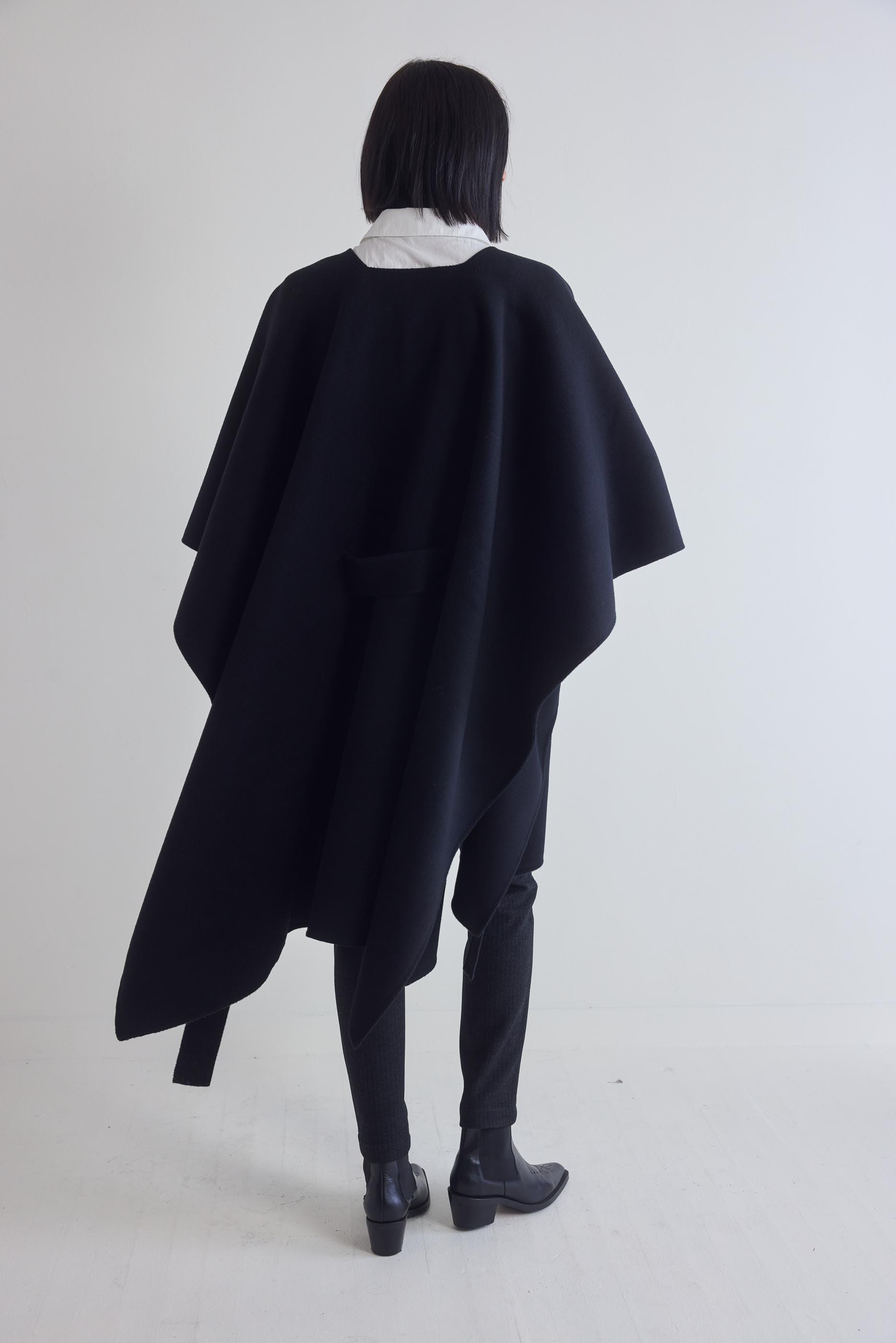 The Belted Poncho Product Image