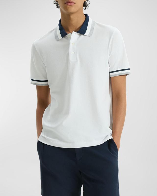 Men's Stretch Pima Polo Shirt Product Image