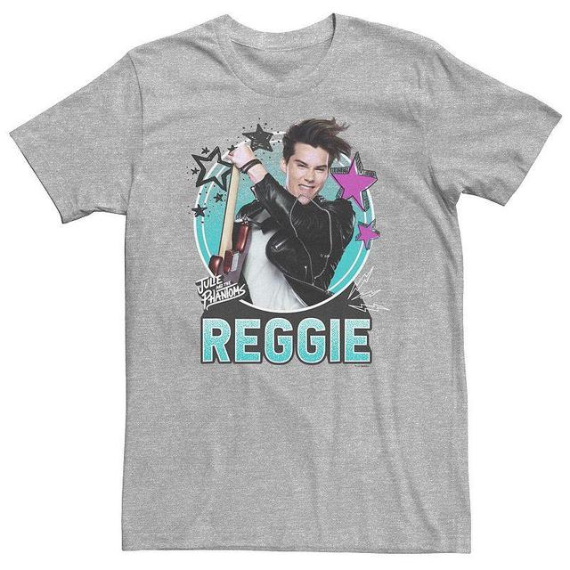 Big & Tall Julie And The Phantoms Reggie Portrait Tee, Mens Athletic Grey Product Image