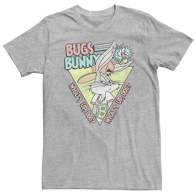 Big & Tall Looney Tunes Bugs Bunny Retro Portrait Tee, Mens Athletic Grey Product Image