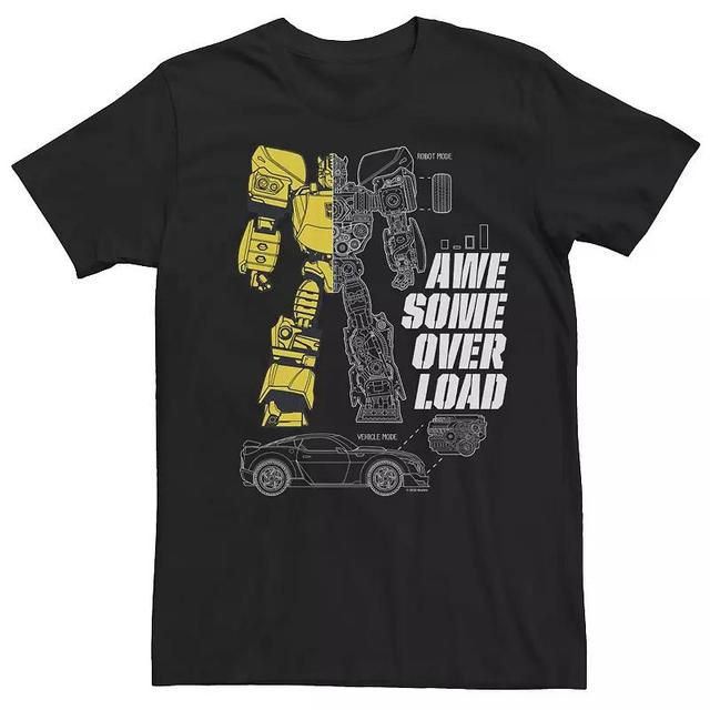 Mens Transformers Bumblebee Awesome Overload Tee Product Image