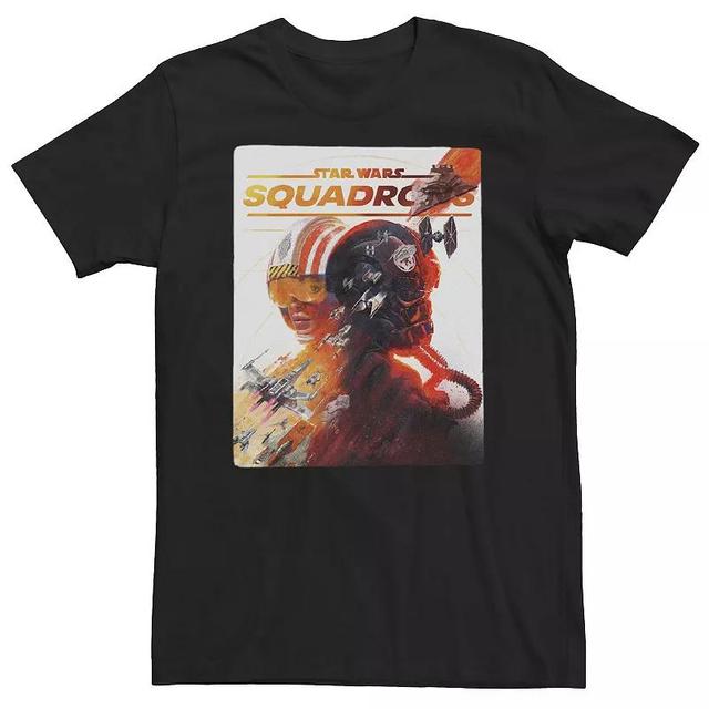 Big & Tall Star Wars: Squadrons Rebel & Empire Poster Tee, Mens Product Image