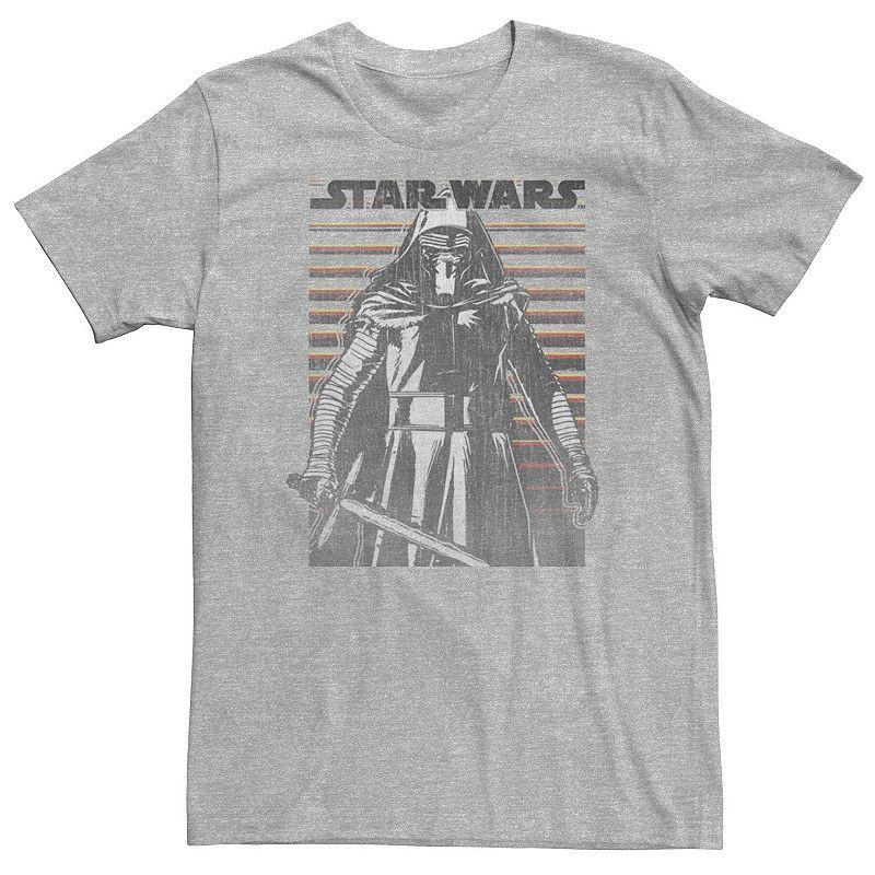 Big & Tall Star Wars Distressed One Tee, Mens Grey Product Image